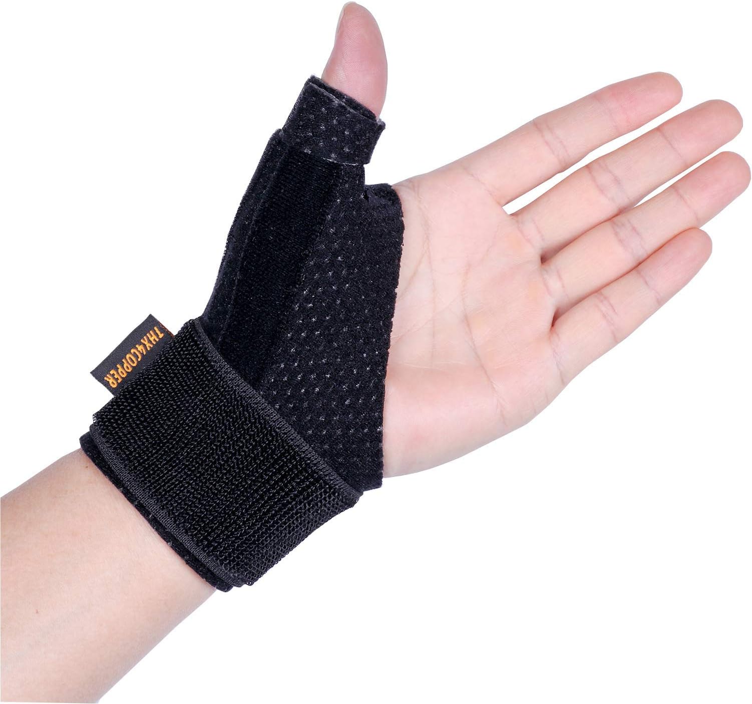 THX4COPPER Reversible Thumb & Wrist Stabilizer Splint for BlackBerry Thumb, Trigger Finger, Pain Relief, Arthritis,Tendonitis, Sprained, Carpal Tunnel, Stable,L-XL