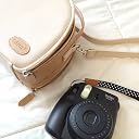 CaiulBasic Instax Mini First Generation Zipper Universal Camera Case for Fujifilm Instax Mini 8 70 7s 25 50s 90 Camera (Beige) gallery image