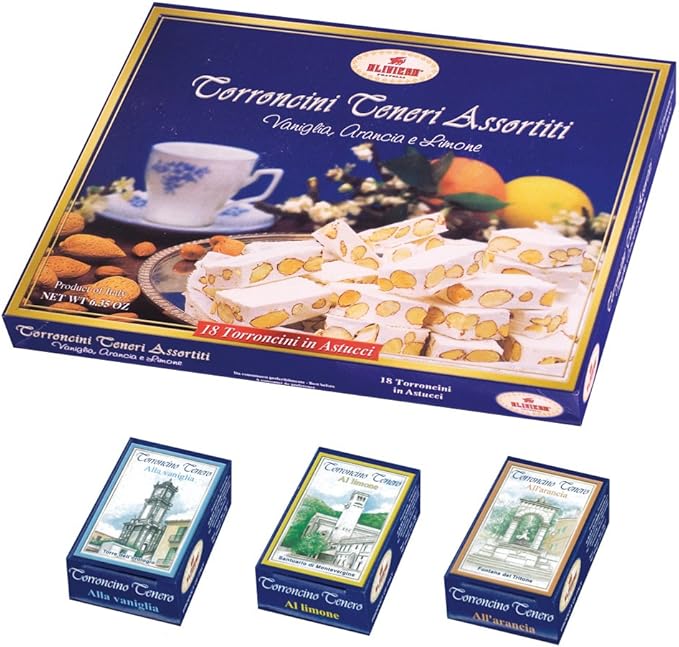 Amazon イタリアお土産 イタリア トロンチーニ ヌガー Oliviero ケーキ 洋菓子 通販