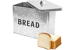 Saratoga Home Farmhouse Steel Bread Box