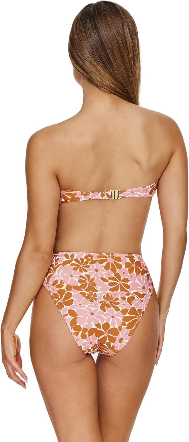 Gottex Flirtt Bandeau Bikini Top -Adjustable Removable Straps, Back Hook Closure, U Wire Insert, Bottoms Sold Separately - Image 3