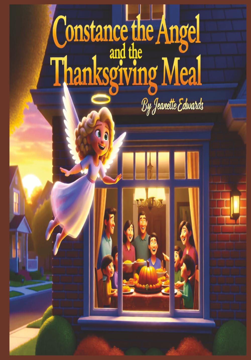 Constance the Angel and the Thanksgiving meal