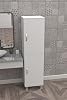 Multi-Purpose Kitchen Balcony Pantry Bathroom Supply Cabinet with Lid and Shelf