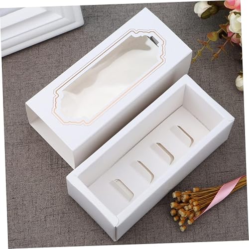 Miniatura 9 de ifundom 30 PC Cupcake Container Macaron Contenedores Cake Box Abrir la Ventana