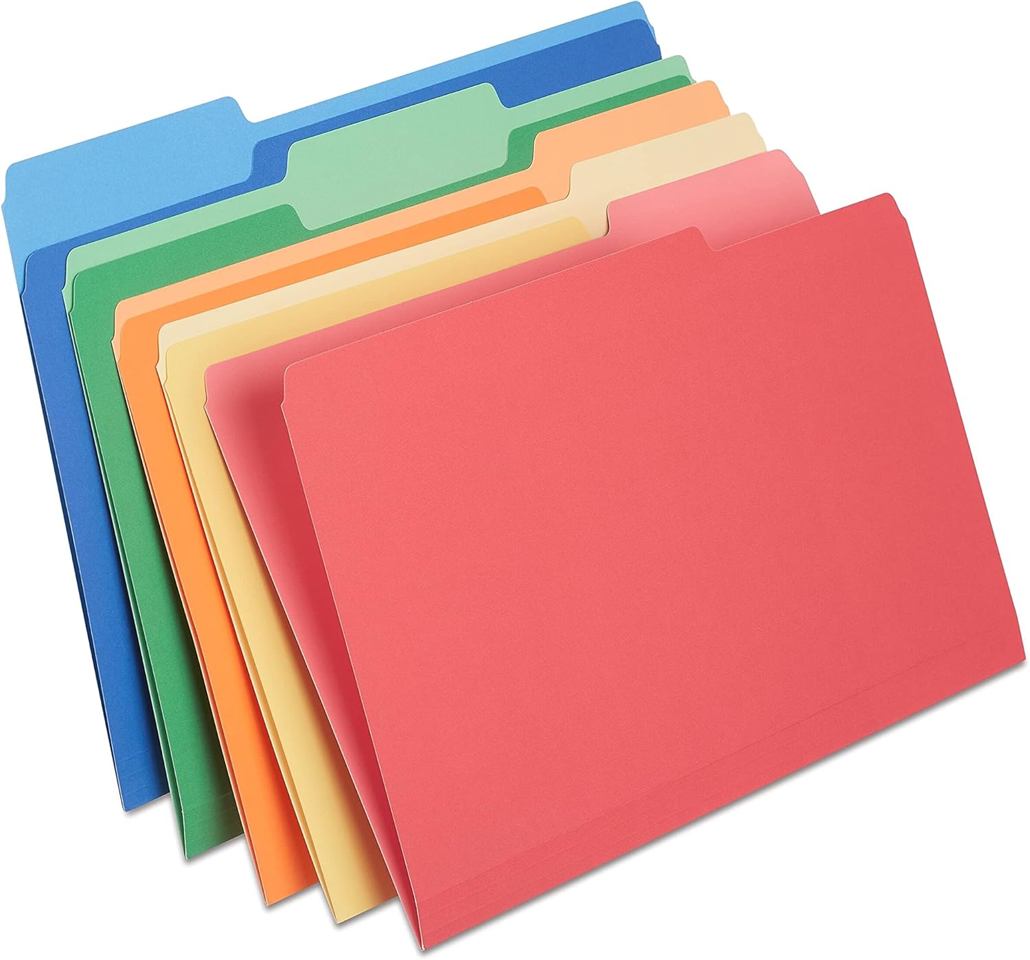Staples Heavyweight File Folders, 1/3 Cut, Legal Size