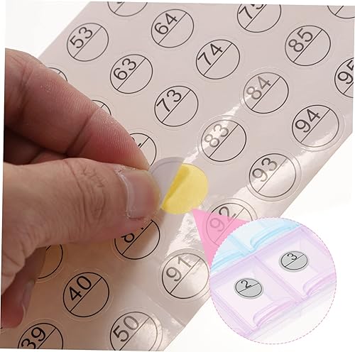 Miniatura 5 de VILLCASE 1 Unidades Caja de Almacenamiento Taladro Pintura Contenedor de Plástico Caja de Almacenamiento Plástico para ir Contenedores de Cuentas