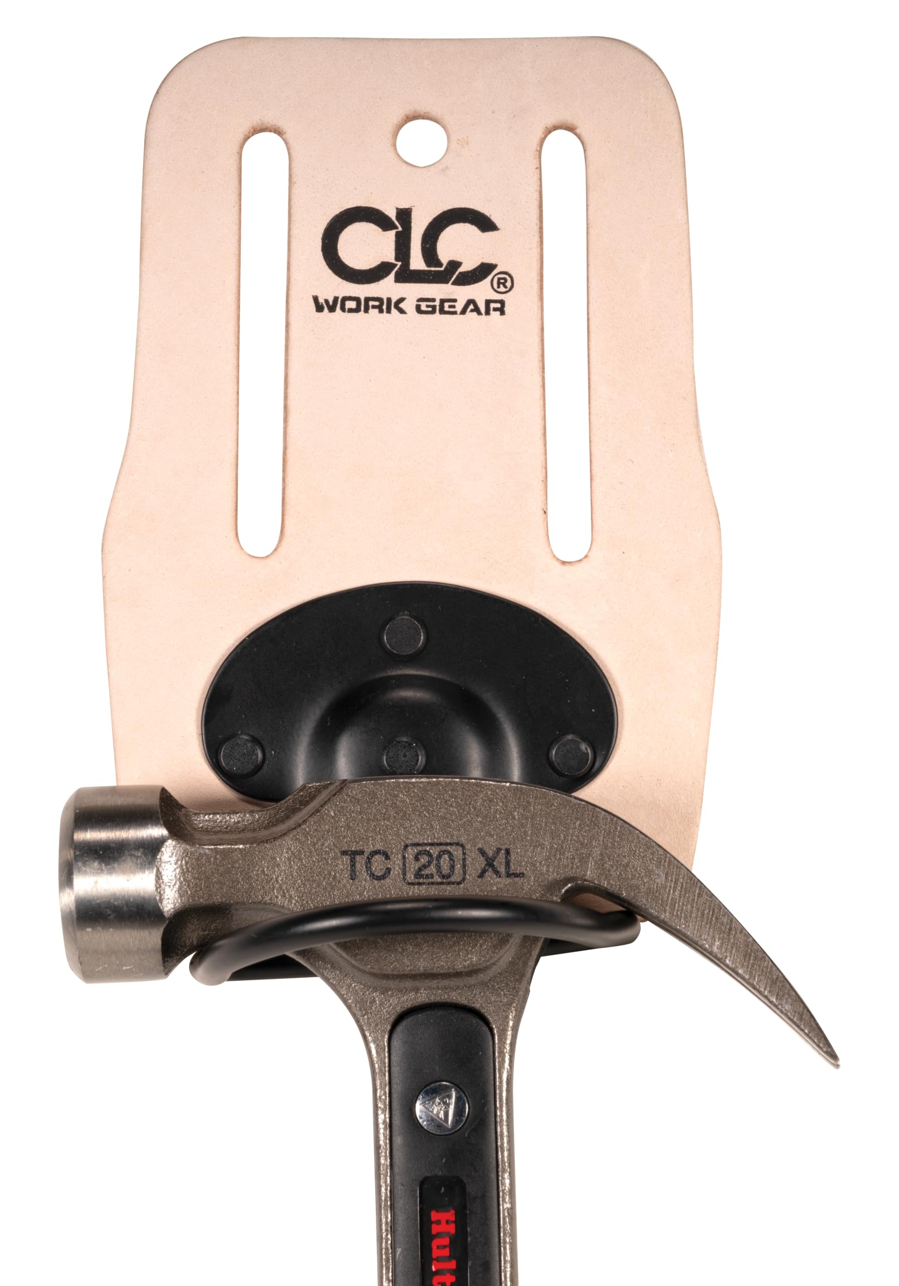 Custom Leather Hammer Holder - Tan -1