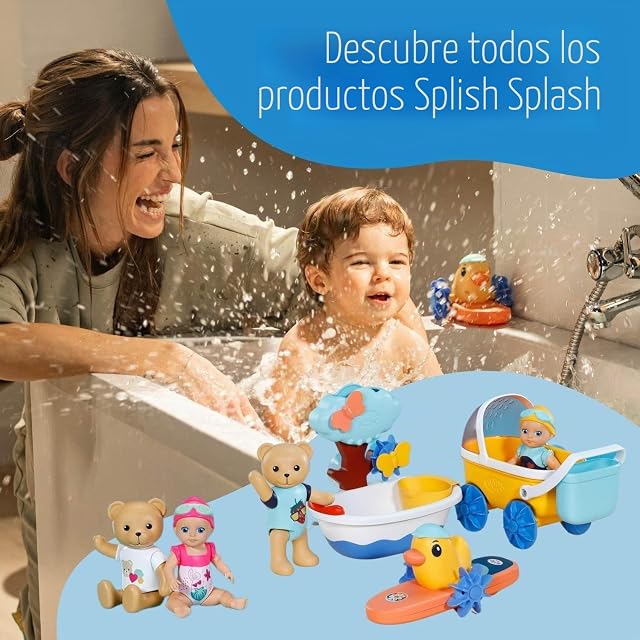Foto 6 de 7 de BABY born Splish Splash Berta Surfista con Juego de Agua