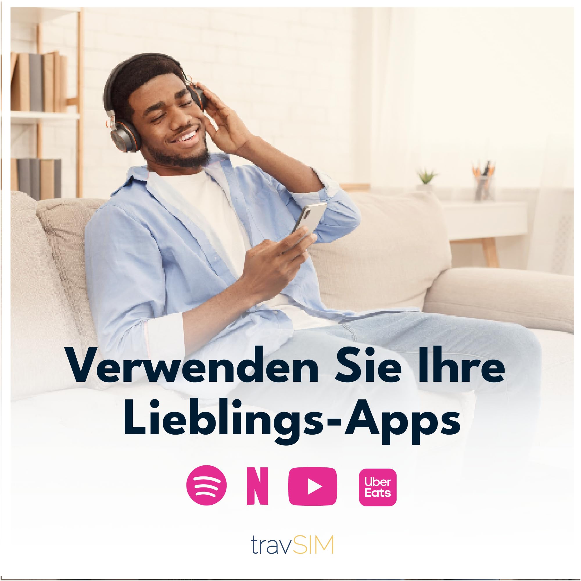 travSIM USA eSIM | T-Mobile Netz | Unbegrenzte Daten, Anrufe & Texte in den USA | eSIM für USA funktioniert auf eSIM kompatiblen iOS & Android Geräten | USA eSIM 14 Tage