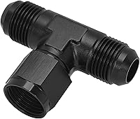 Vista 11 de EVIL ENERGY - Adaptador de montaje en T macho de 4AN con giro hembra de AN4 en el lateral, color negro