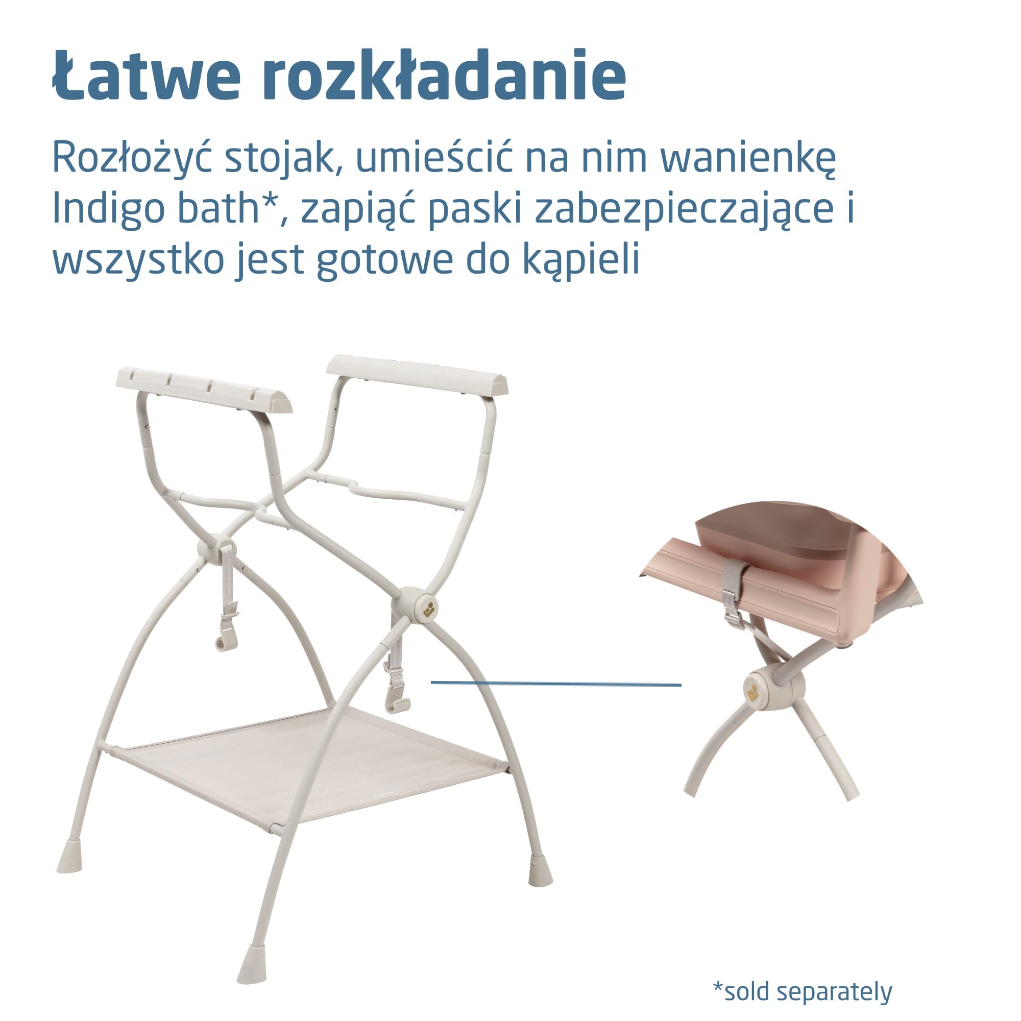 Maxi-Cosi Indigo Stojak, 0-15 Miesięcy, Elegance Beige