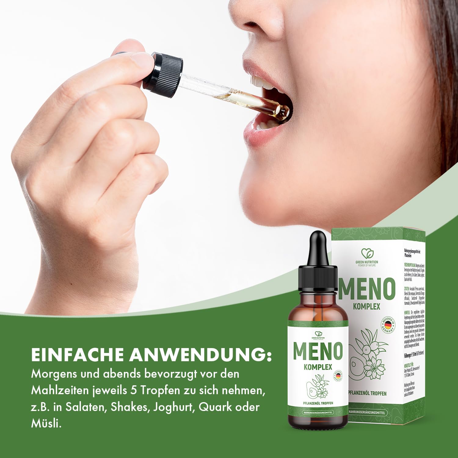 Meno Komplex Tropfen | für deine innere Balance | kombination hochwertiger Öle | 30 ml