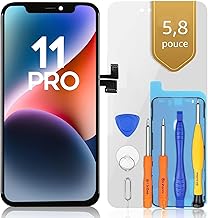 bokman Écran pour iPhone 11 Pro, 5.8 Pouces Affichage FHD et Remplacement de l'écran Tactile (Face ID, True Tone Programmable)