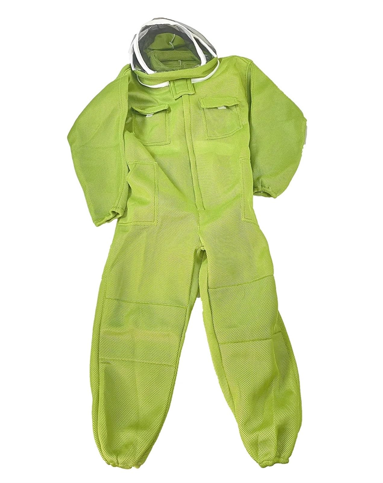 Traje Apicultor traje protector avispa velutina Apicultor 3D tela transpirable protección mono de manga larga guantes traje tamaño Extra grande apicultura suministros de herramientas de granja de abe