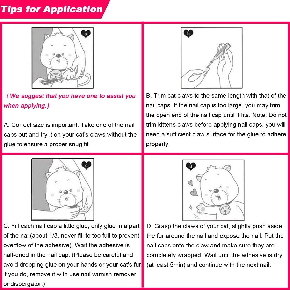 cat claw caps amazon