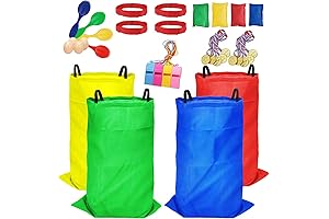Potato Sack Race Bags for Kids, 32Pcs Outdoor Games