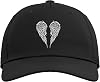 Wingss Gorra de Béisbol Ajustable con Alas de Ángel Guardián y Alas Blancas en la Espalda 3
