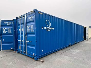 ECONTAINERS New 40HC Dry Shipping Container
