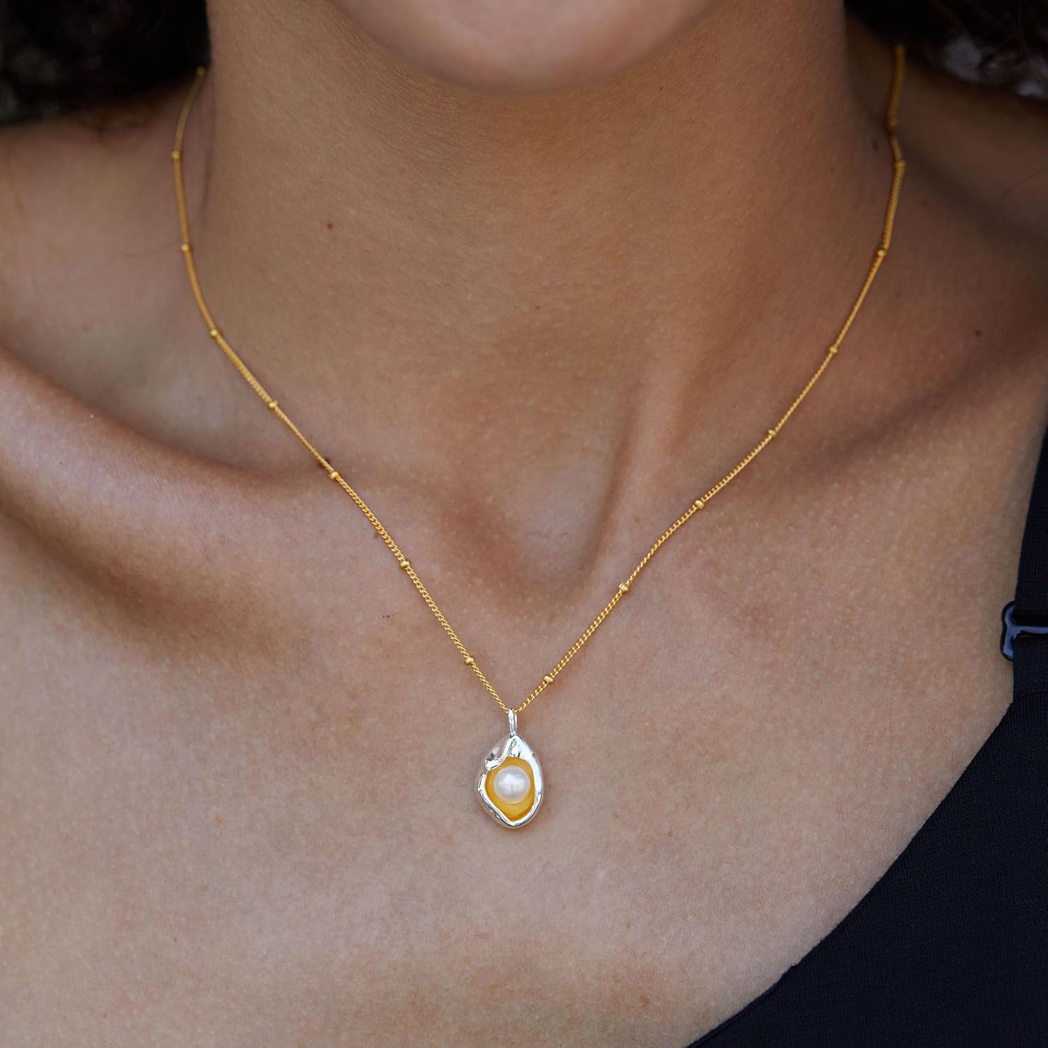 NONNYL Necklace Gift for Women Wife, Womens Pendant Jewelry Wedding Anniversary, Sterling Silver Girlfriend Birthday Gifts for Her, Pendants Necklaces for Christmas Mom Gifts NO1184