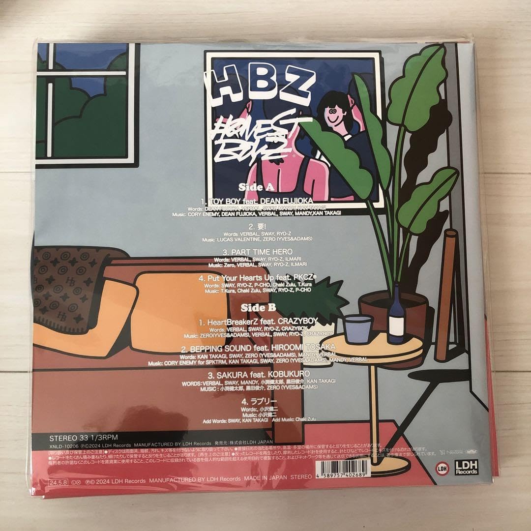 Amazon.co.jp: HBZ レコード HONEST BOYZ 10枚組 : おもちゃ