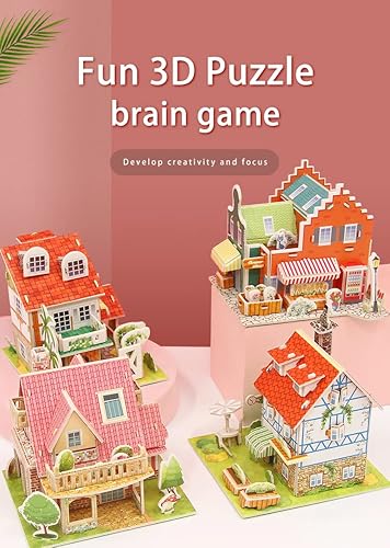 Miniatura 3 de Rompecabezas 3D de bricolaje de papel y espuma EPS para niños y adultos, divertido y creativo, kit de construcción de modelo de juguete para niños,