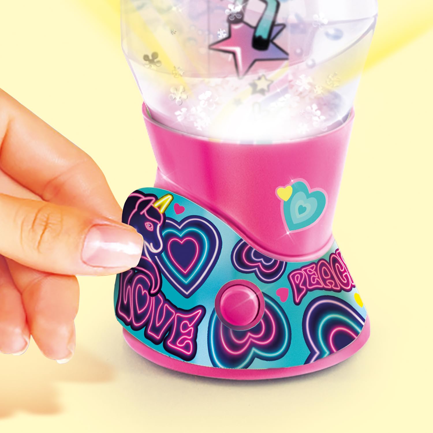 Canal Toys - Style 4Ever - Mini Lámpara de Lava | Con Decoraciones y Brillantes