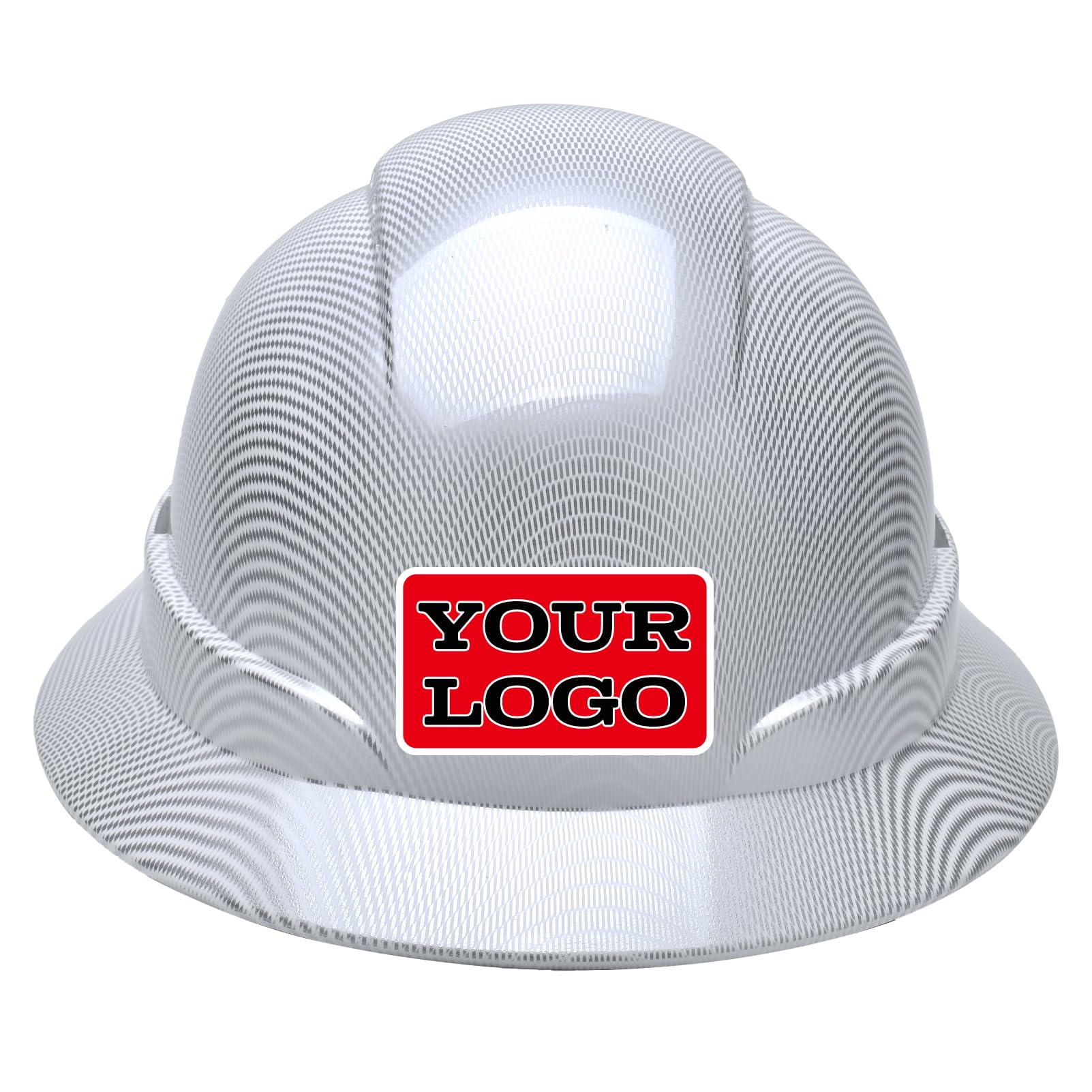 Nsteky Custom Construction Work Safety Helmet 6 Pt. Ratchet Suspension Hard Hat with Vents