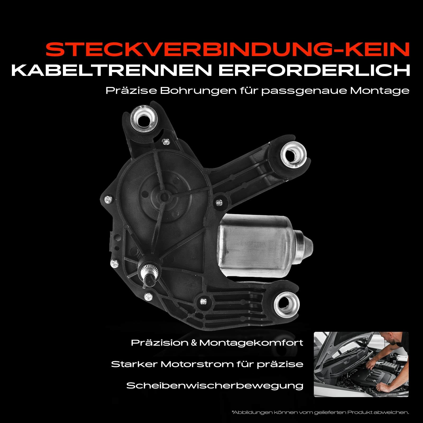 Moteur D’essuie-glace Arrière Pour Mini Cooper - Compatible R50, R53, R56, R61 Et Modèles 2001 à 2016