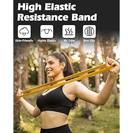 Zacro Resistance Bands, 30-50 LBS Heavy-Duty Pull Up Assistance Bands, Exercise Bands for Advanced Strength Training, Men & Women Fitness, Full Body Workouts, and Muscle Development