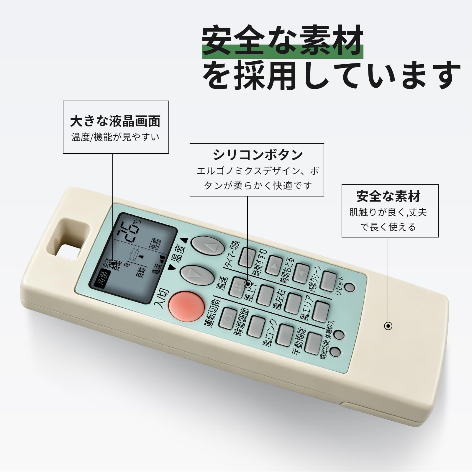 Amazon.co.jp: エアコンリモコン NP081 M214H1426 三菱電機用の