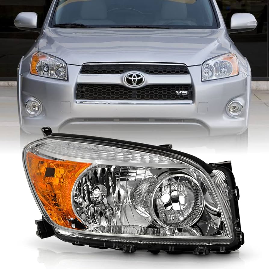ry89さま Amazon.com: ACANII - For Chrome 2006 2007 2008 Toyota RAV4