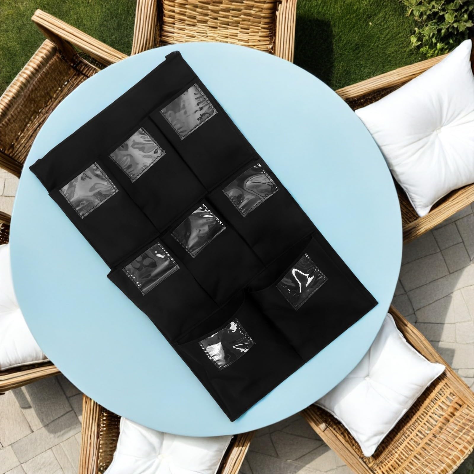 3 Pièces Paquet de Chariot de Ménage à Compartiments Ajustables