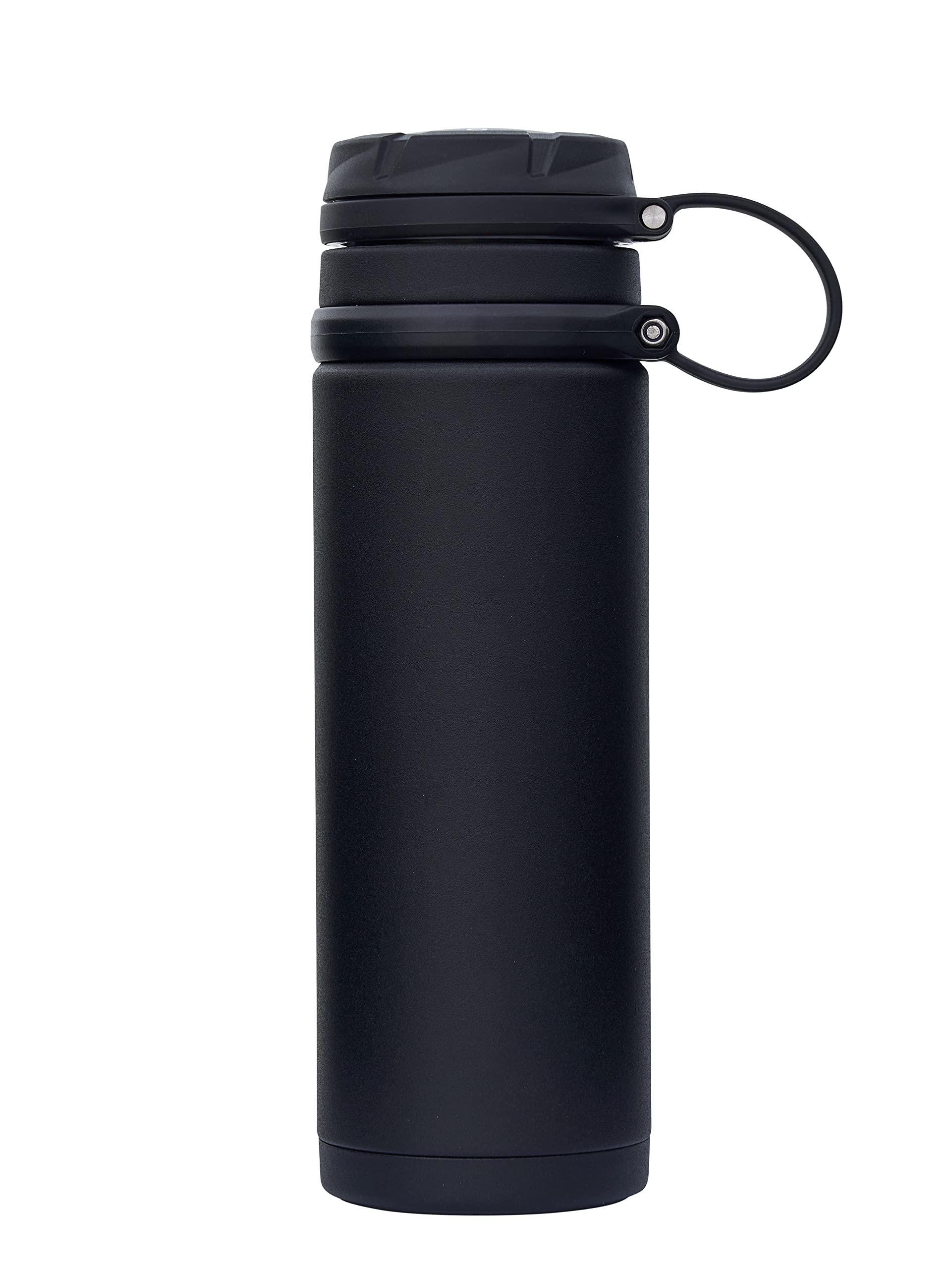Contigo Fuse Edelstahl Trinkflasche, 100% auslaufsicher, große Wasserflasche mit breitem Schraubverschluss, hält Getränke bis zu 30 Stunden kalt, Premium Outdoor Thermoflasche, 700 ml