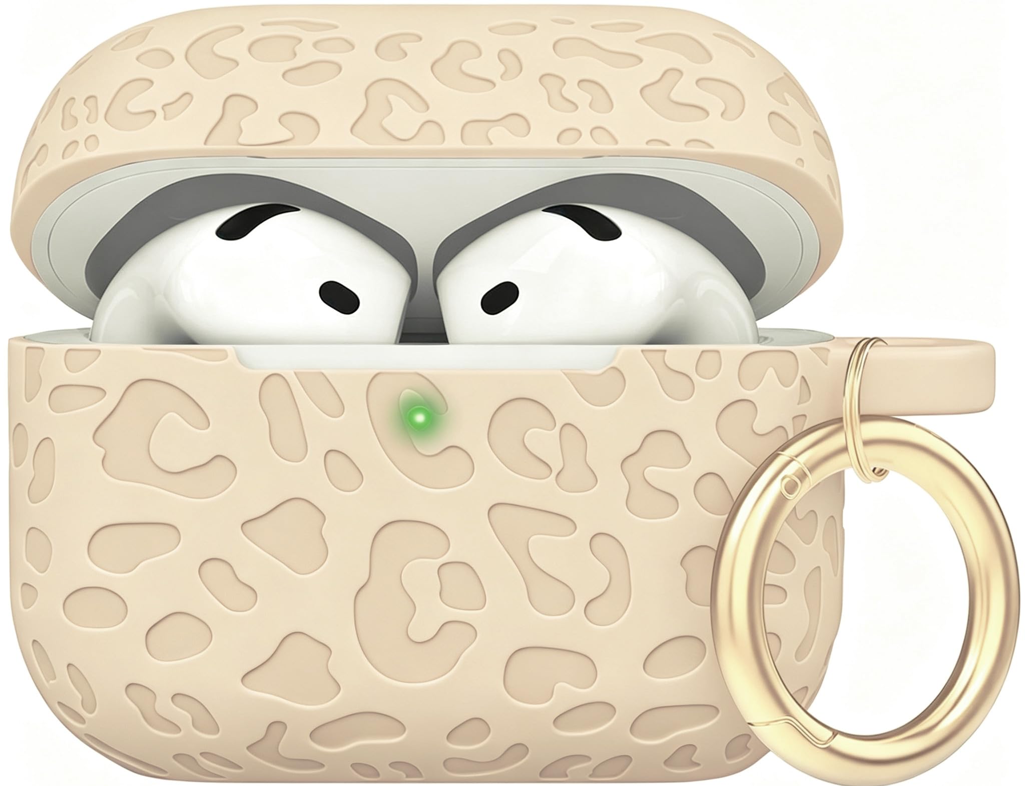 Coque AirPods 4 anti-rayures léopard : protégez votre boîtier - 4