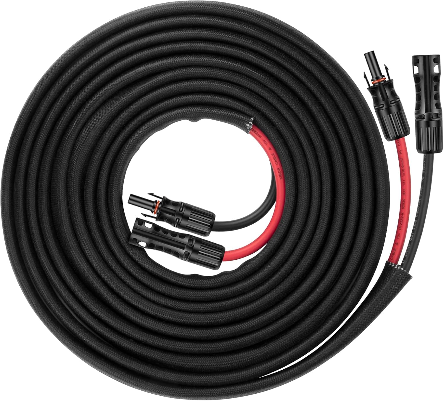 Geosiry Twin Wire Solar Panel Extension Cable 30FT 8AWG