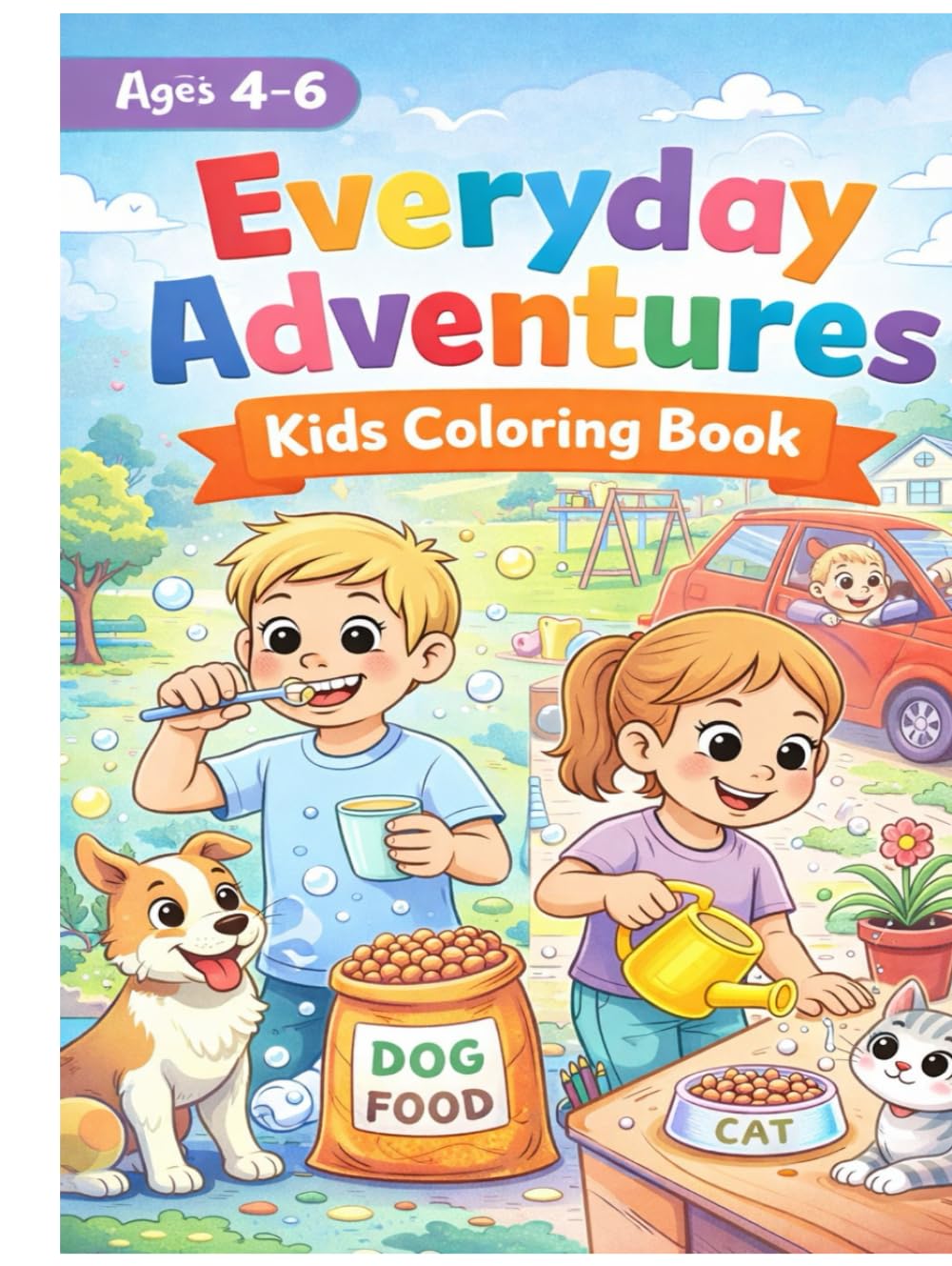 Everyday Adventures: Kids coloring book