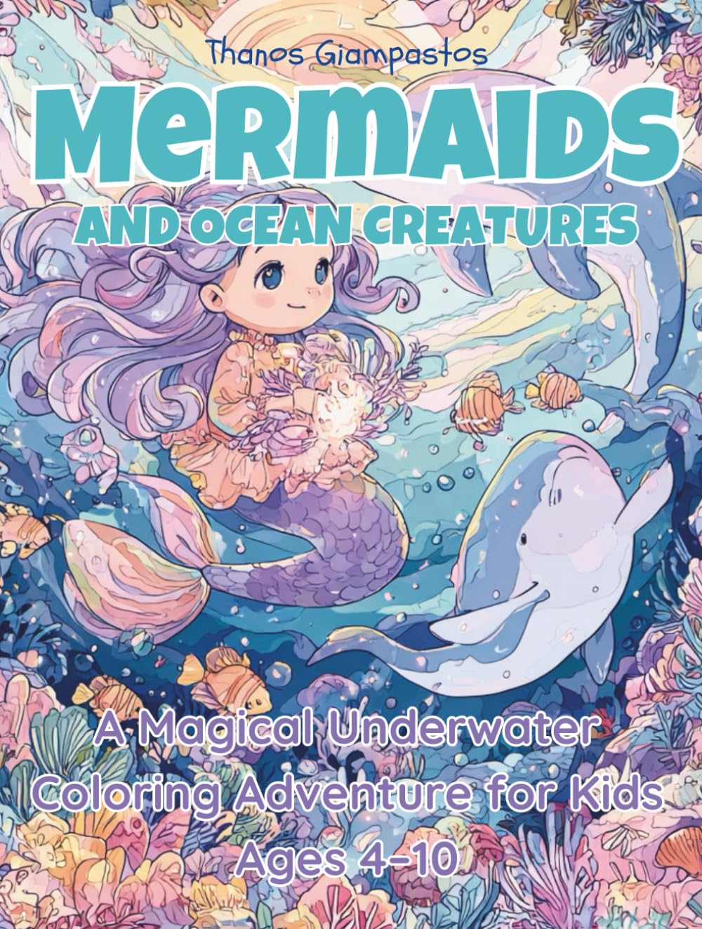 Mermeids and Ocean Creatures: A Magical Underwater Coloring Adventure