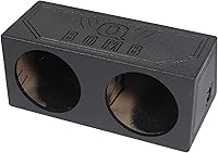 Vista 7 de Q Power QBomb - Caja de subwoofer con doble bocina ventilada y acabado con revestimiento de cama