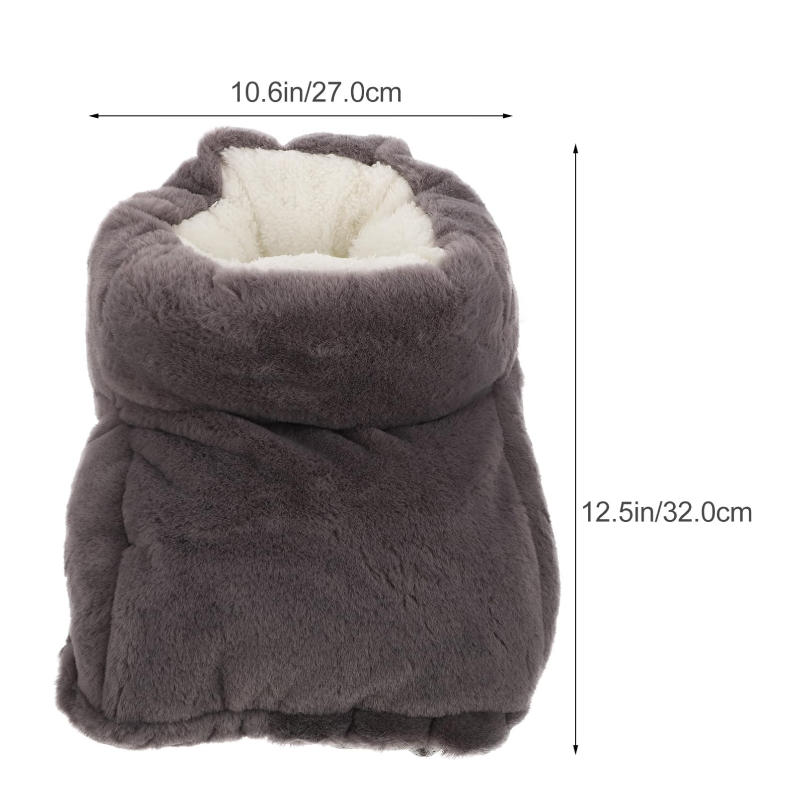 Abaodam Indoor Heating Shoes Supple Foot Warmer Electric Foot Heater Home Warm Shoes