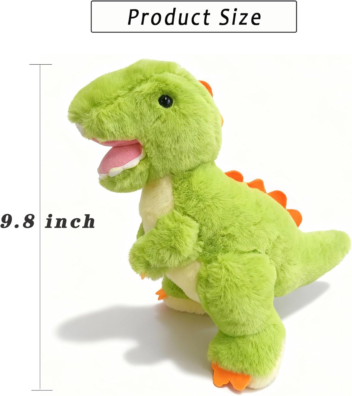 Cute Dinosaur Stuffed Animals,9.8 Inch Tyrannosaurus Plush Toys,Dino Plushies,Nice Birthday Gifts for Kids Boys Girls