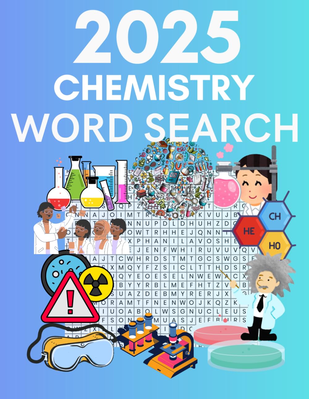 2025 Chemistry Word Search Puzzle Book