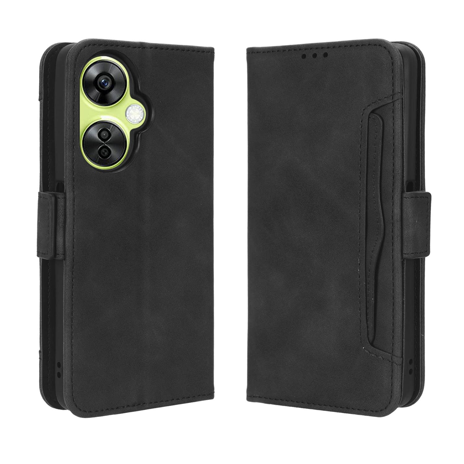 GOKEN Cover per OnePlus Nord CE 3 Lite, Custodia Flip PU