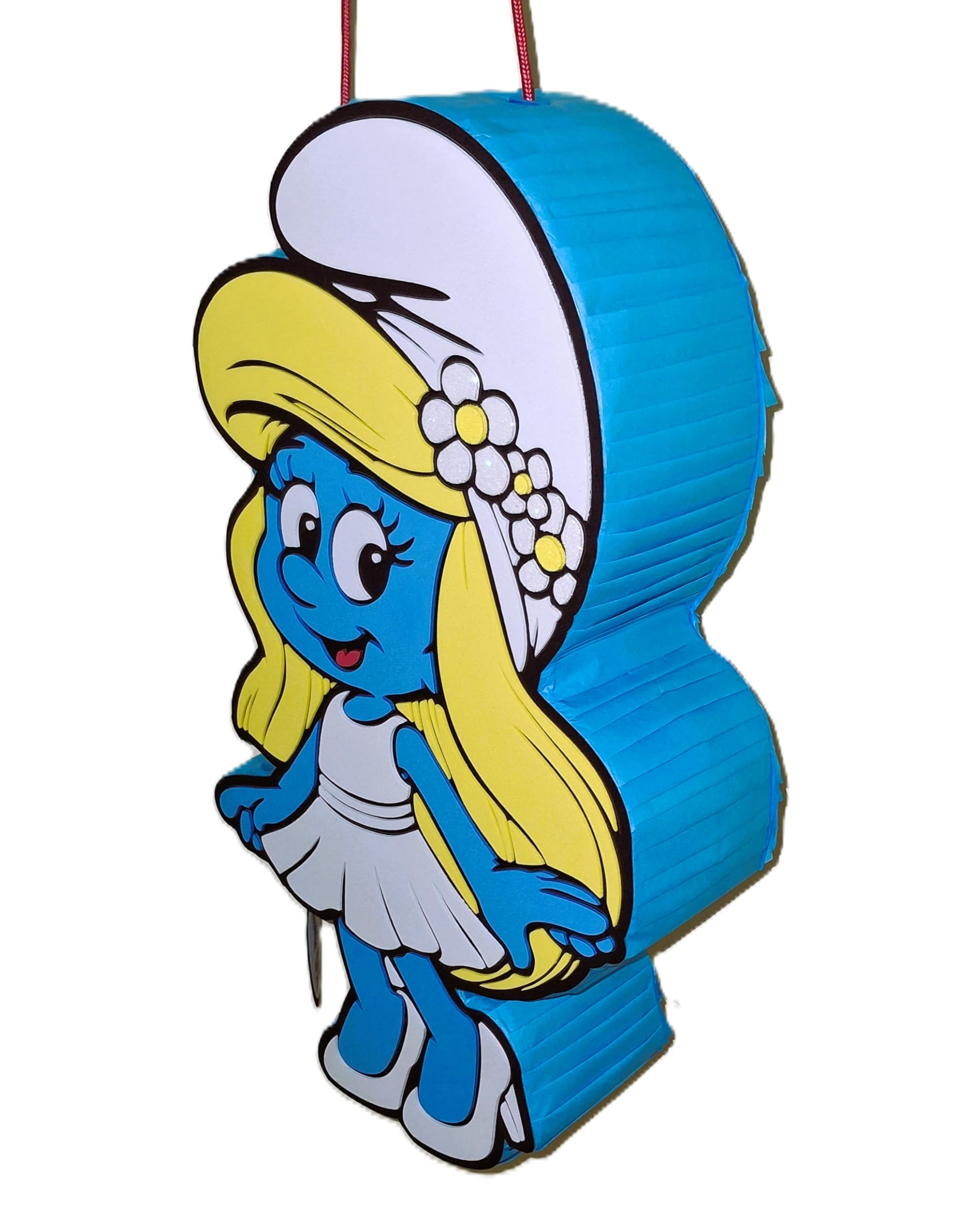 Piñata cumpleaños infantil hecha a mano (Grande 65x37x10 Centìmetros)