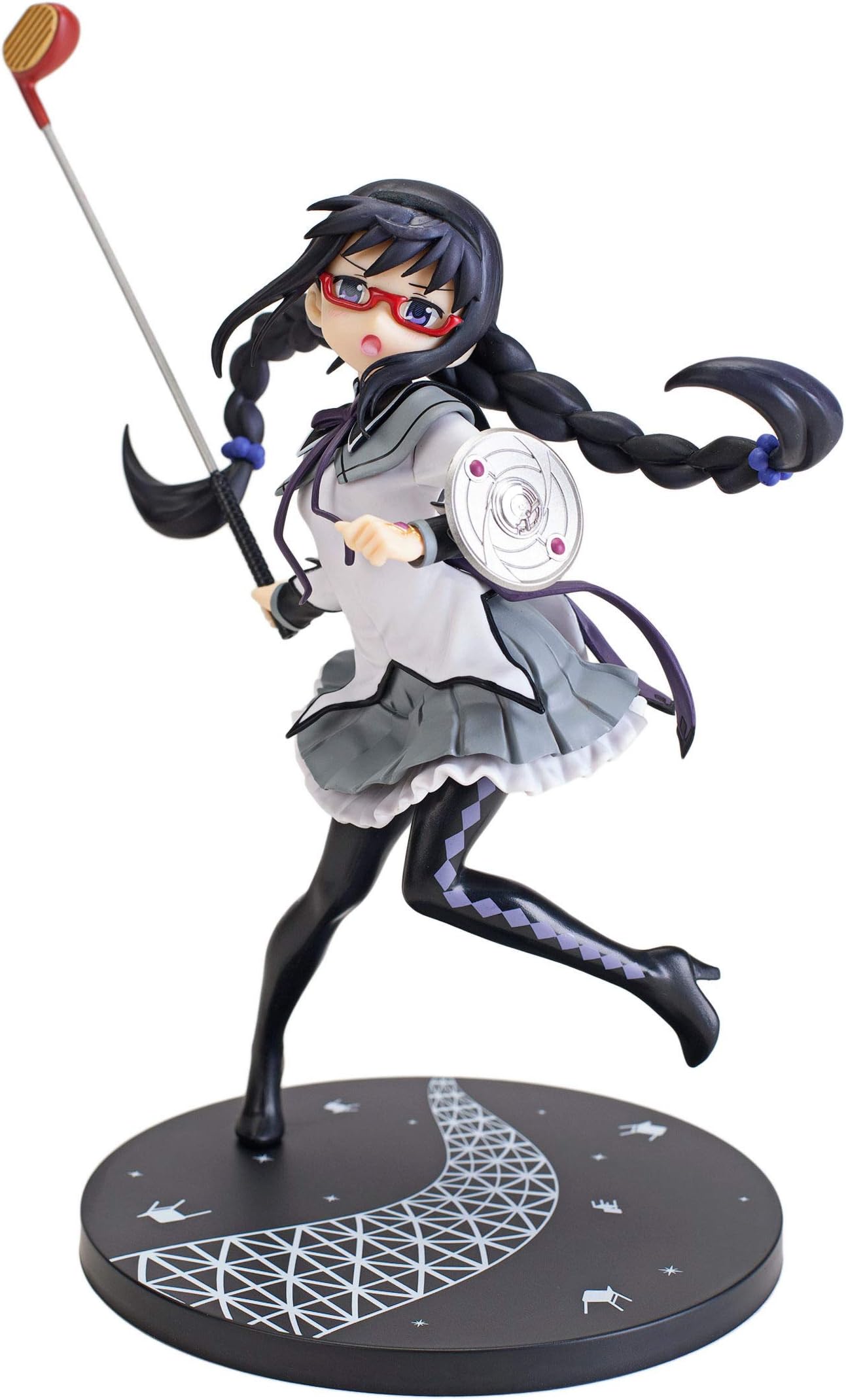 Taito Puella Magi Madoka Magica: Side Story Magia Record: Homura Akemi Figure (Glasses Version)