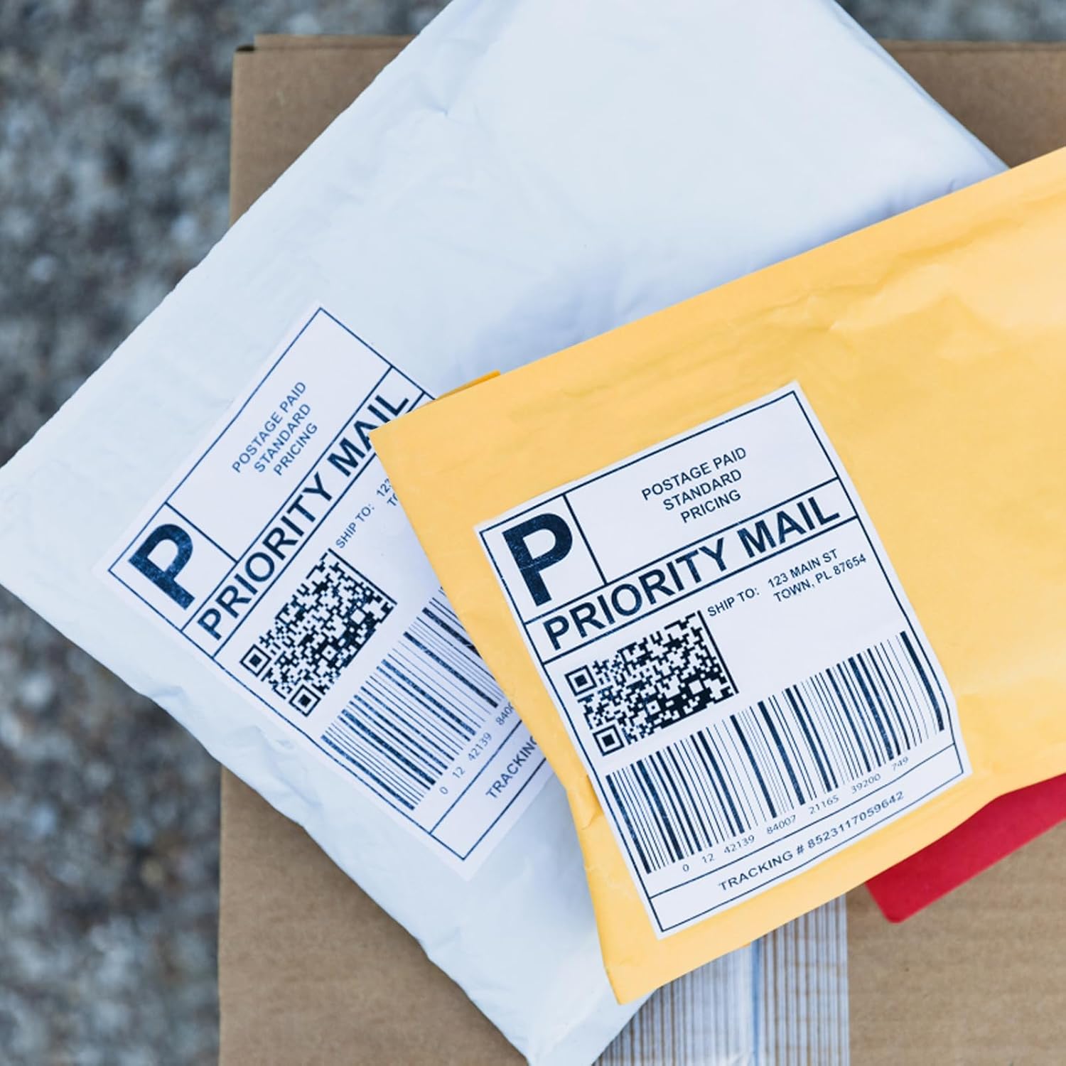 L LIKED 4" x 5" Printable 120 Labels White Matte Shipping Address Labels Stickers for Laser/Inkjet Printer (30 Sheets) - Image 5