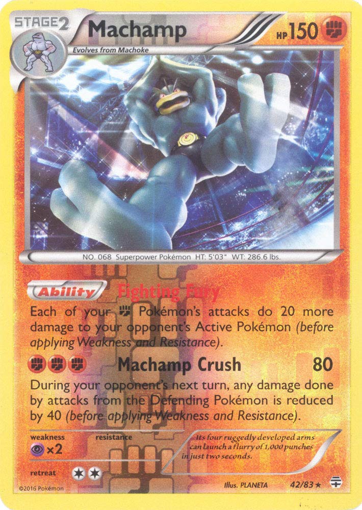 Amazon.co.jp: Pokemon – Machamp ( 42 / 83 ) – 世代 – Reverse