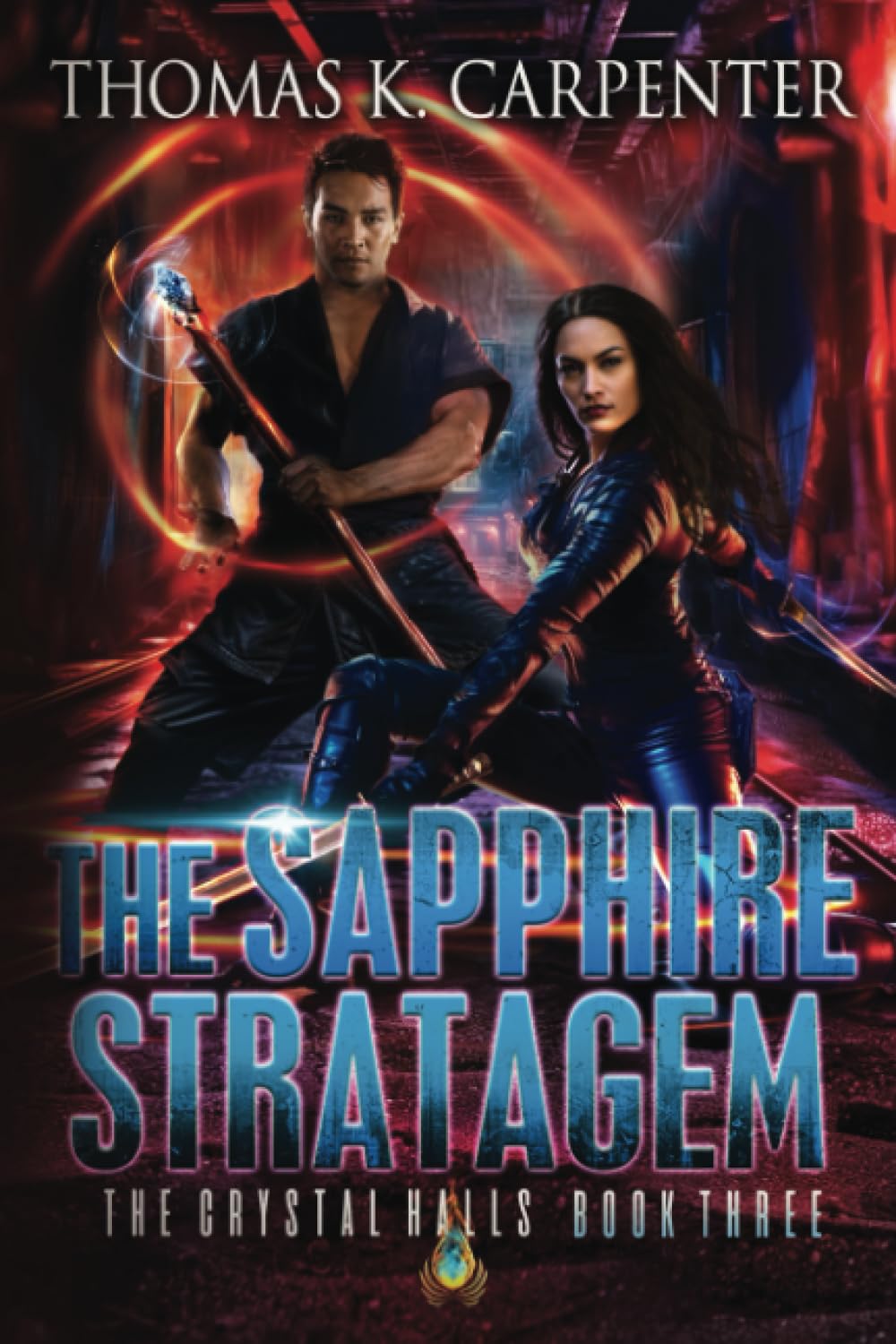 Book cover for The Sapphire Stratagem