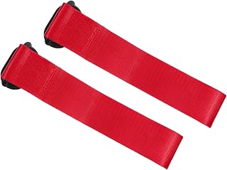 Zerodeko Red Tow Hook Decoration for Car Trailer Hook 2pcs