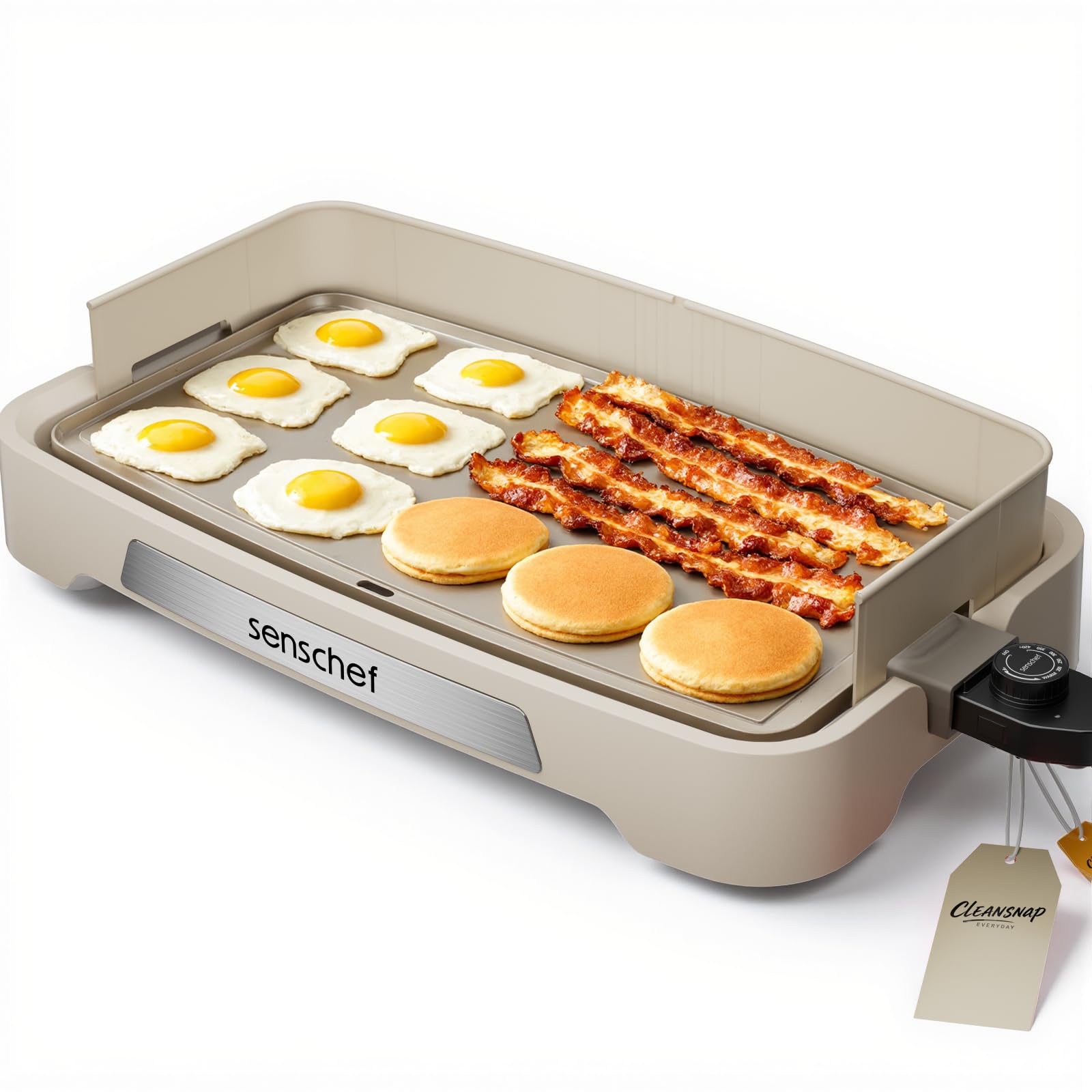 Cleansnap Everyday Electric Griddle 20 inch Nonstick Grill