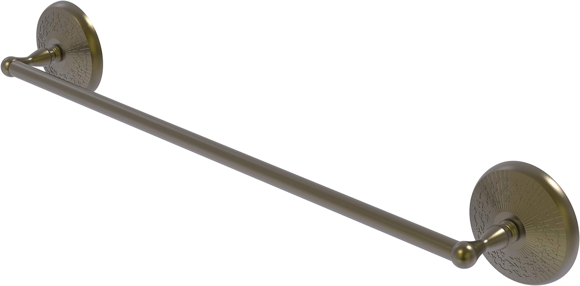 Allied Brass MC-31/18 Monte Carlo Collection 18 Inch Towel Bar, Antique Brass